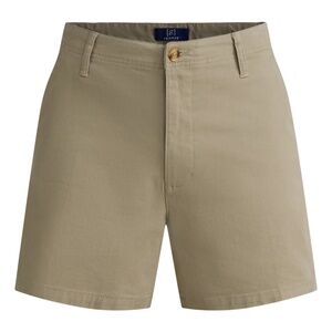 George Men's Stretch Twill Flat Front Shorts, 9" Inseam